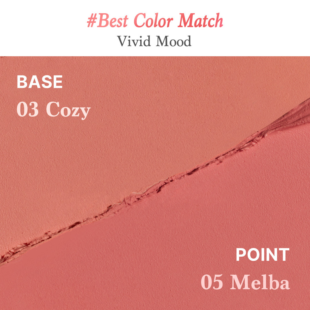 Mood Painting Lip & Cheek Palette 01 Warm Coloring