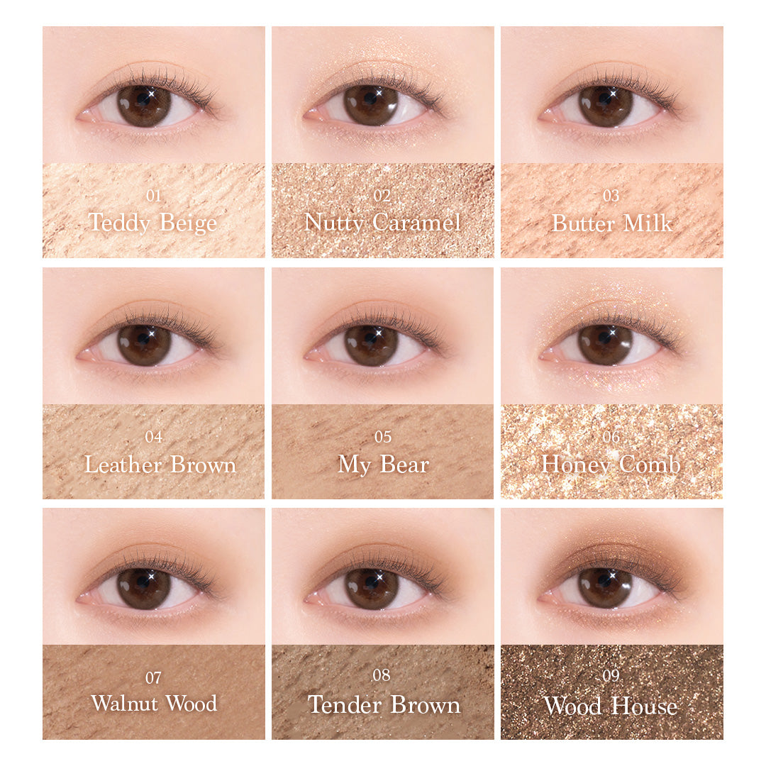Eyeshadow Palette 28 Brown Bear