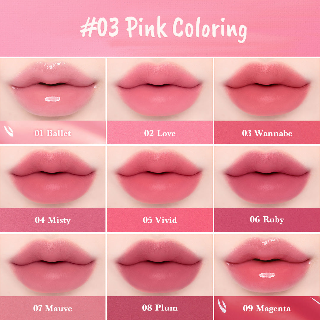 Mood Painting Lip & Cheek Palette 03 Pink Coloring
