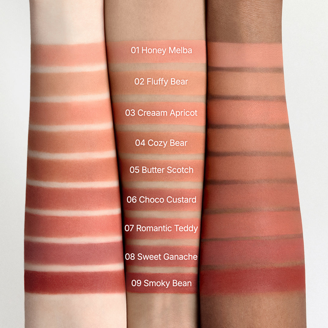 Mood Painting Lip & Cheek Palette 05 Cozy Bear