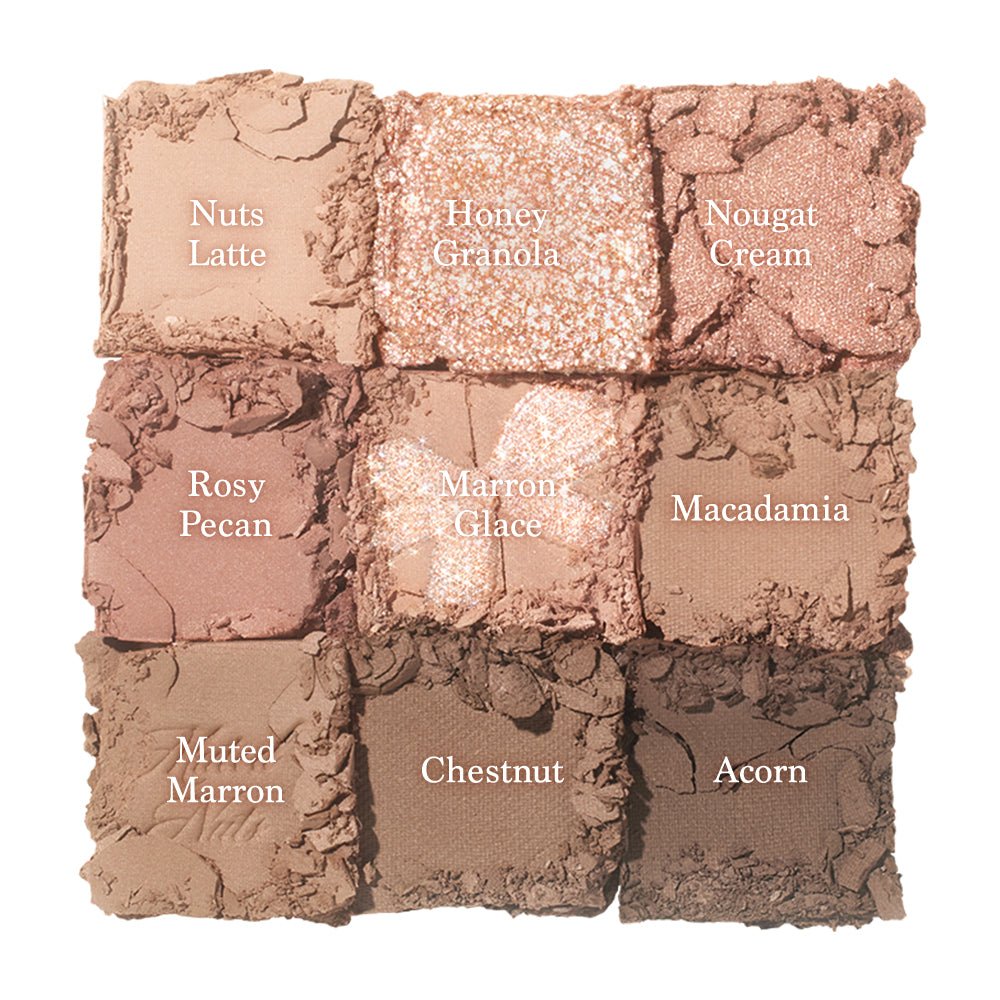 Eyeshadow Palette - 24 Muted Nuts - Dasique
