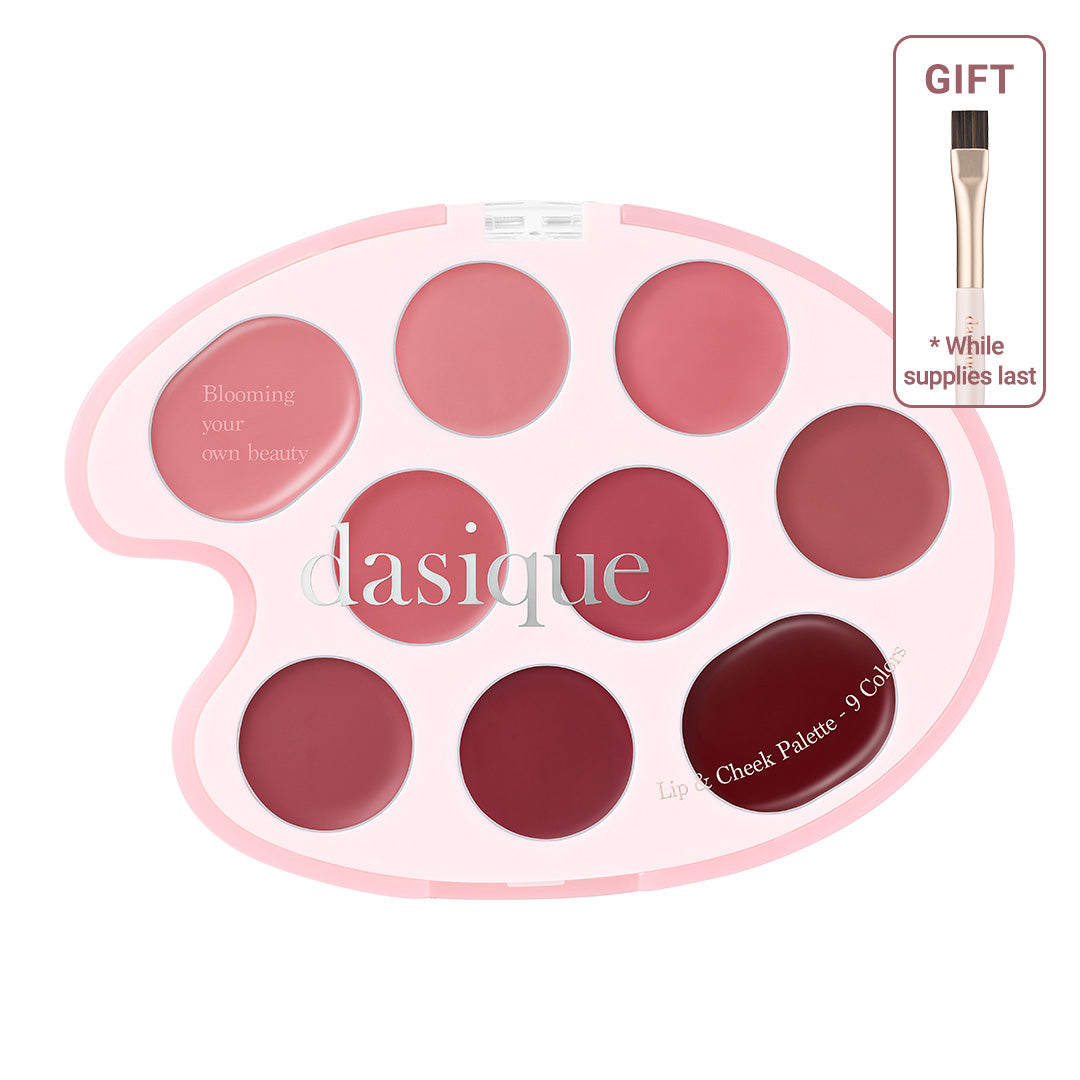 Mood Painting Lip &amp; Cheek Palette 04 Rose Coloring