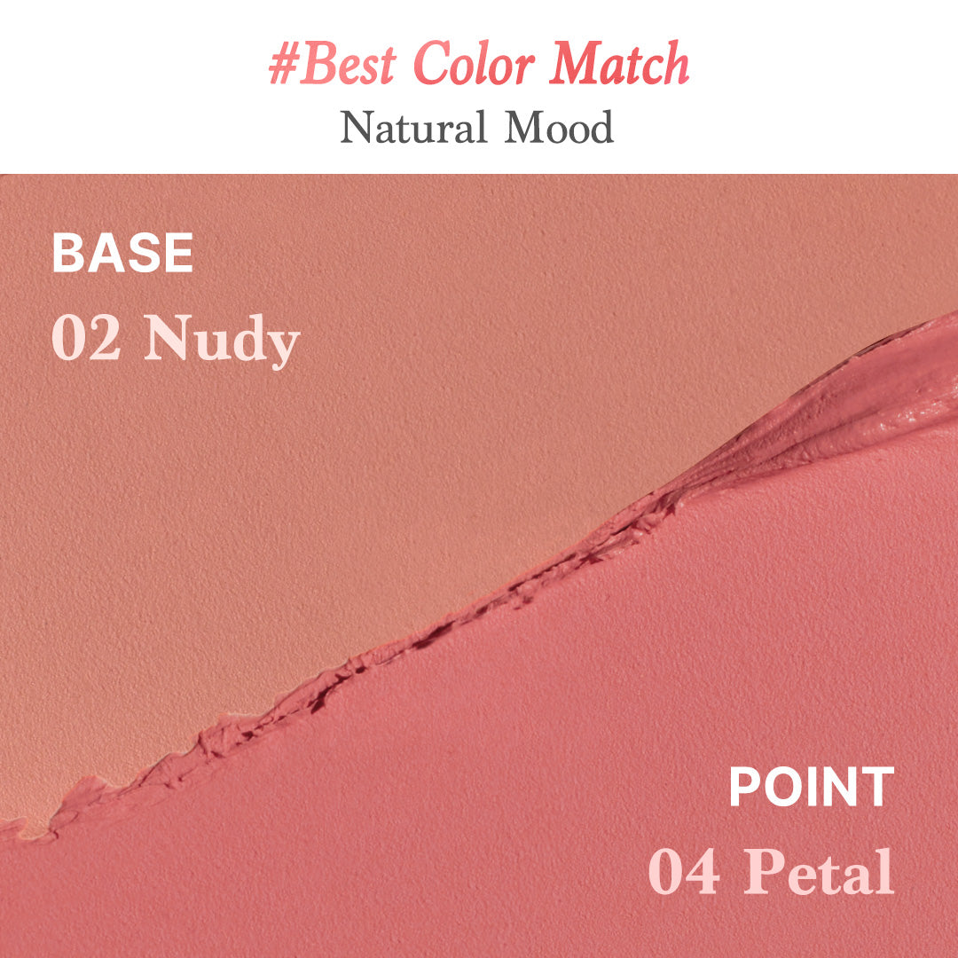 Mood Painting Lip &amp; Cheek Palette 01 Warm Coloring