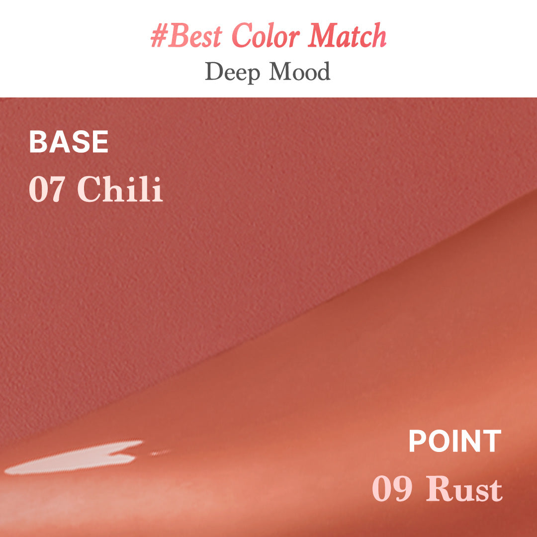 Mood Painting Lip &amp; Cheek Palette 01 Warm Coloring