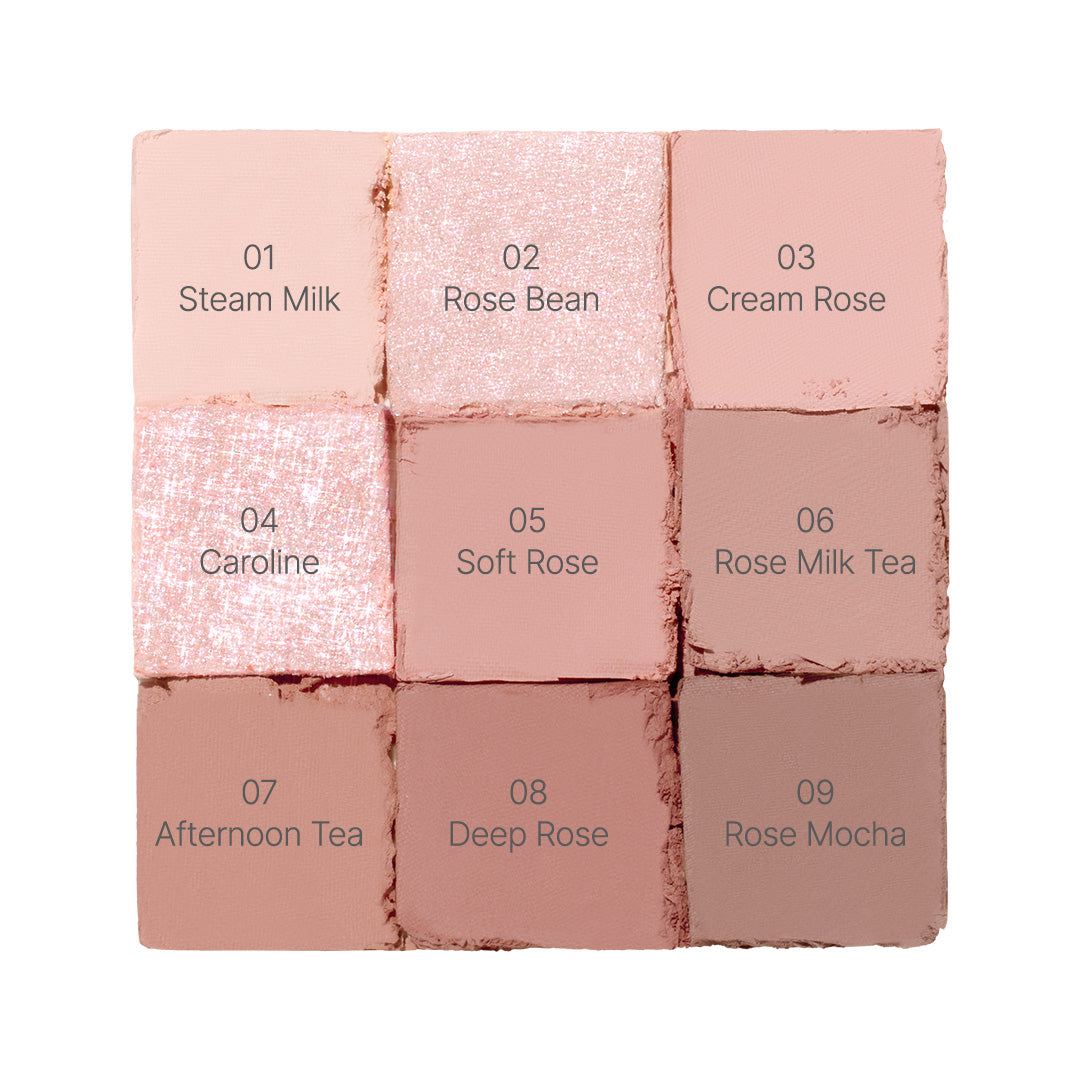 Mood Shadow Palette 25 Rose Milk Tea