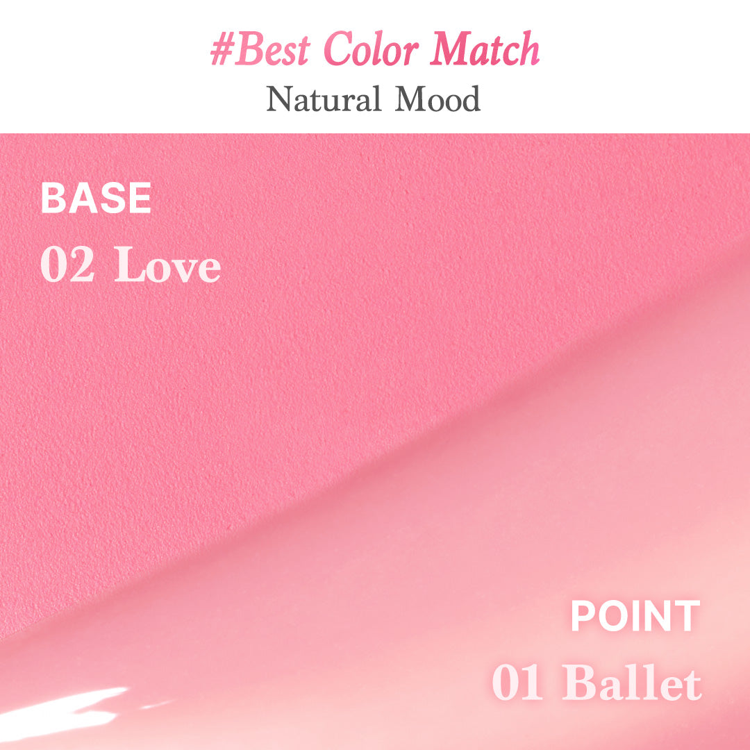 Mood Painting Lip &amp; Cheek Palette 03 Pink Coloring