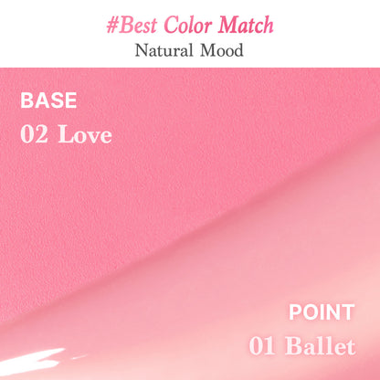 Mood Painting Lip &amp; Cheek Palette 03 Pink Coloring