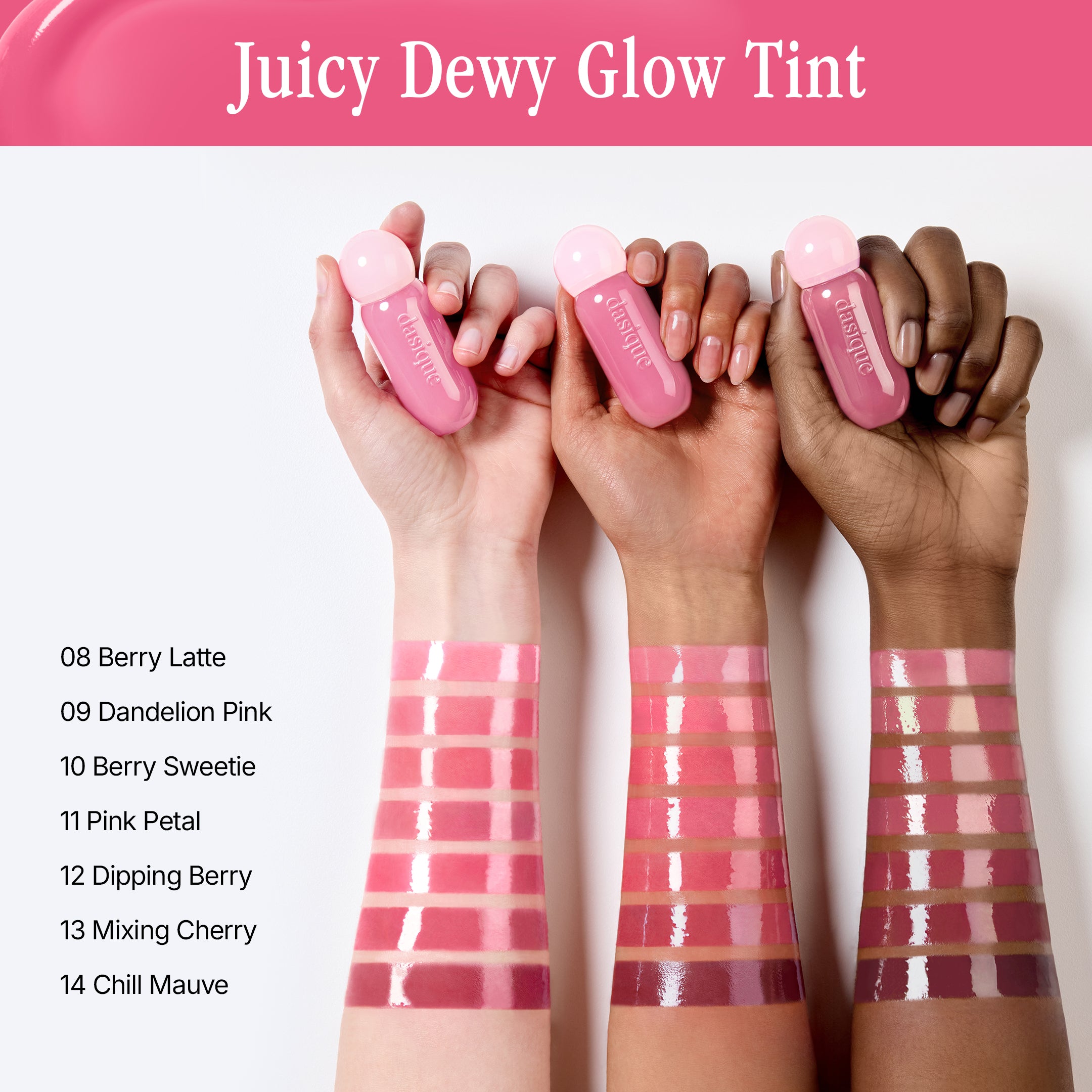 dasique Juicy Dewy Glow Tint Mini セット Juicy Dewy Glow Tint – Dasique