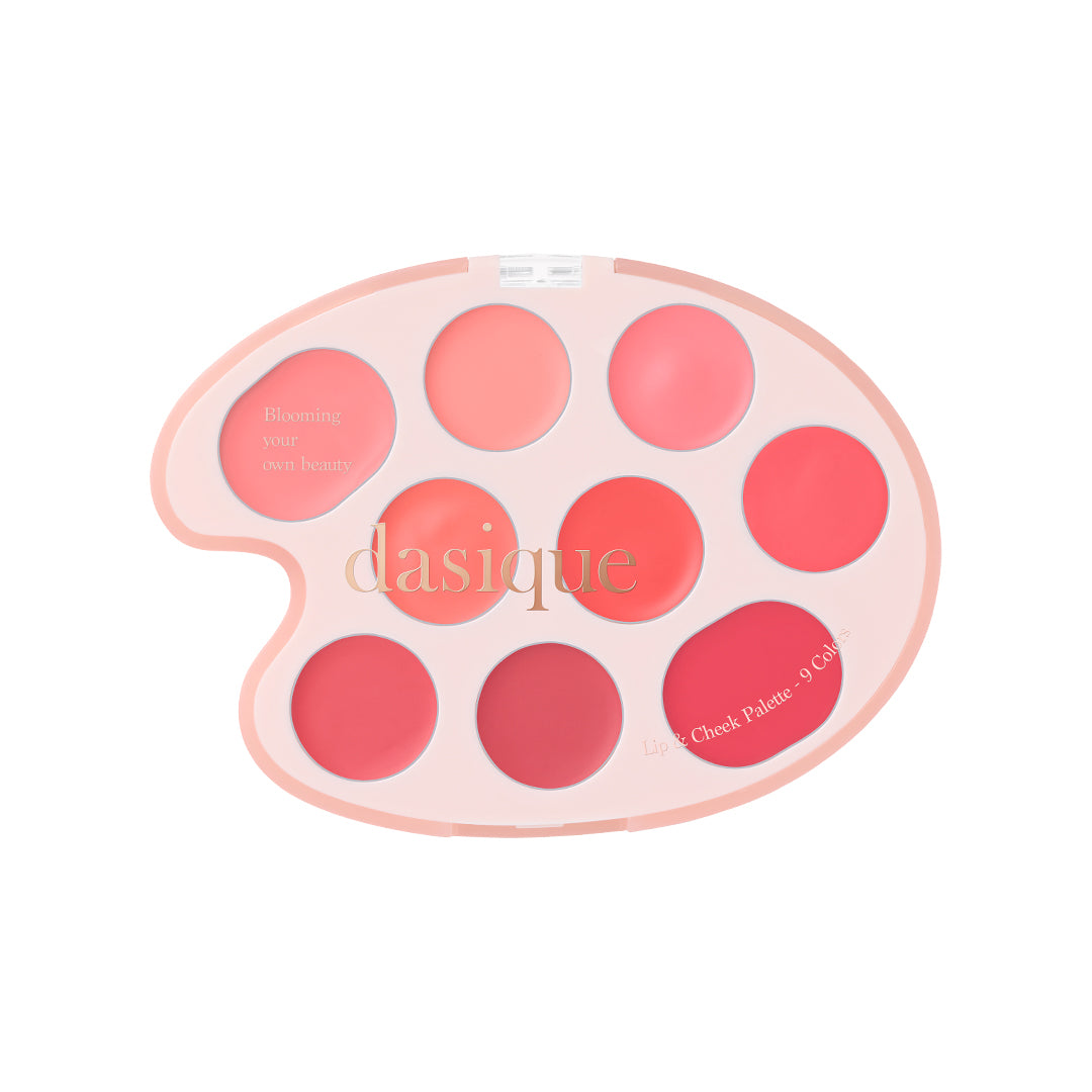 Mood Painting Lip &amp; Cheek Palette 02 Coral Coloring