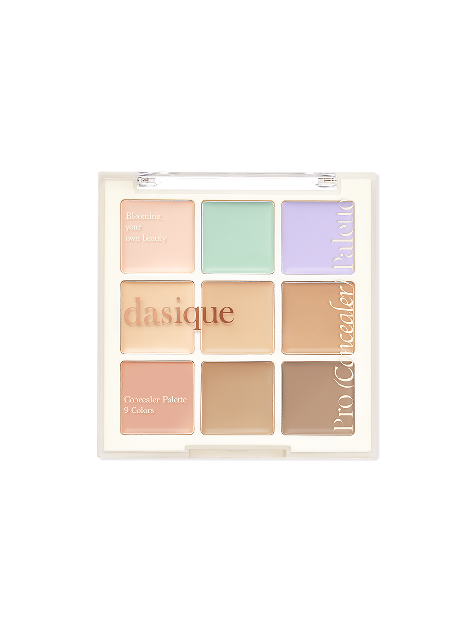 Colour online correcting palette